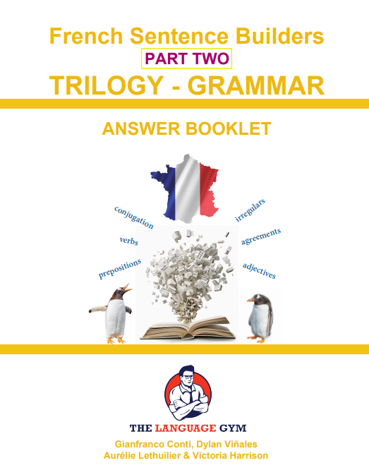 French TRILOGY - Part 2 GRAMMAR Book Answer Booklet - 9783911386371