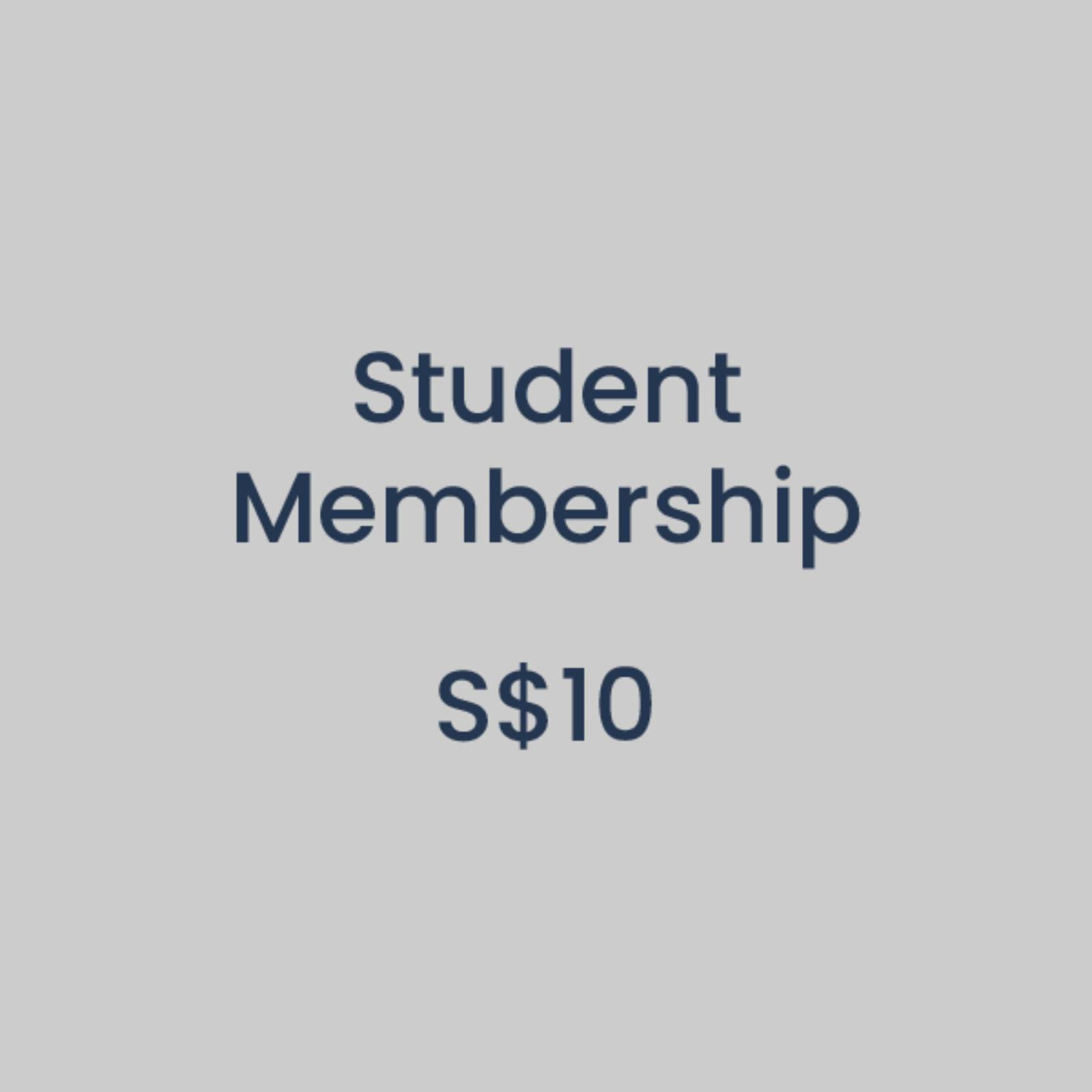 2026 Student Membership