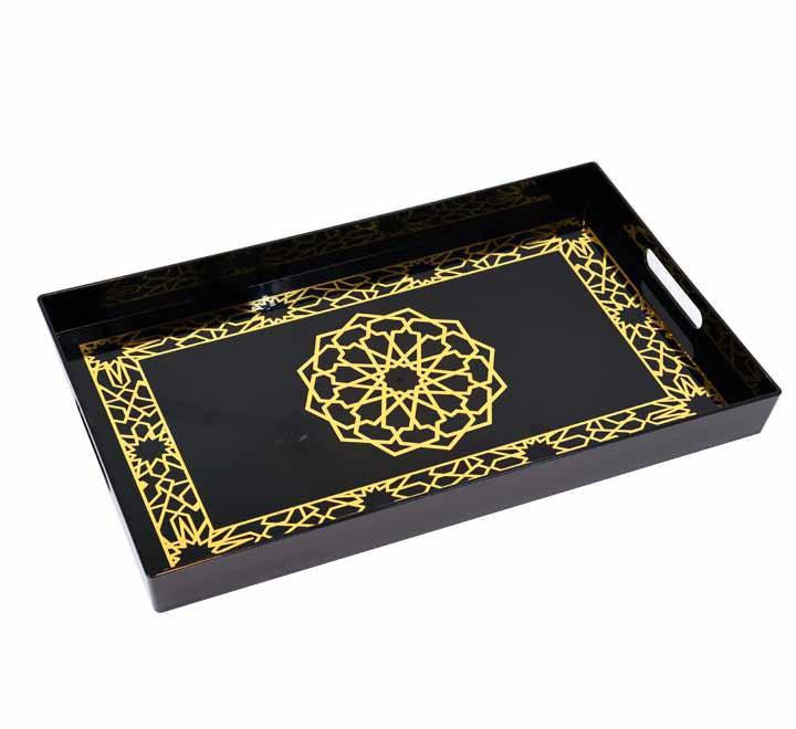 Black Acrylic Serving Tray