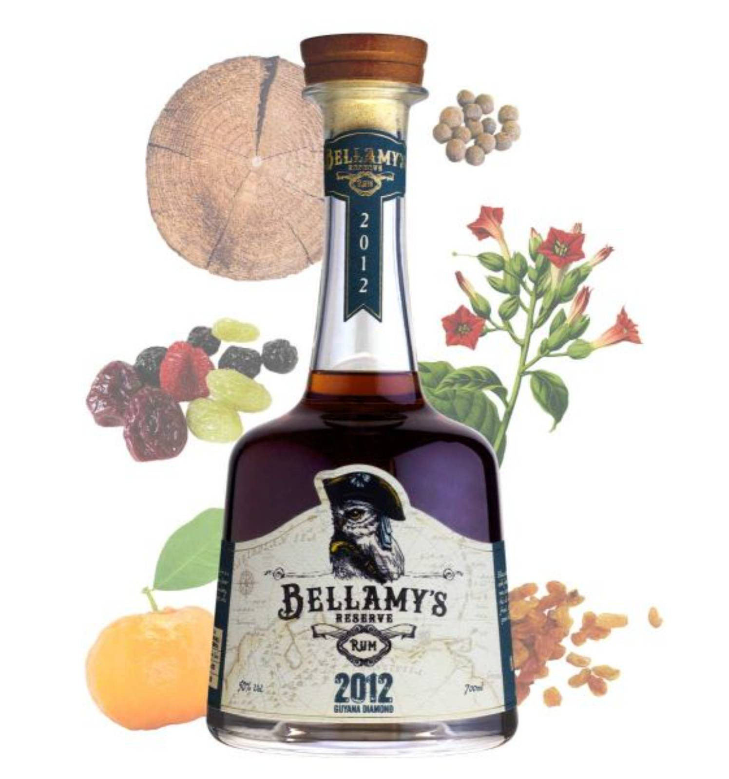 BELLAMY'S RESERVE RUM 2012 Guyana Diamond