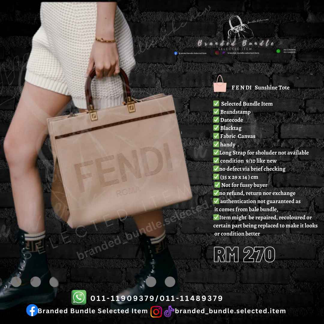 F E N D I   Tote Sushine