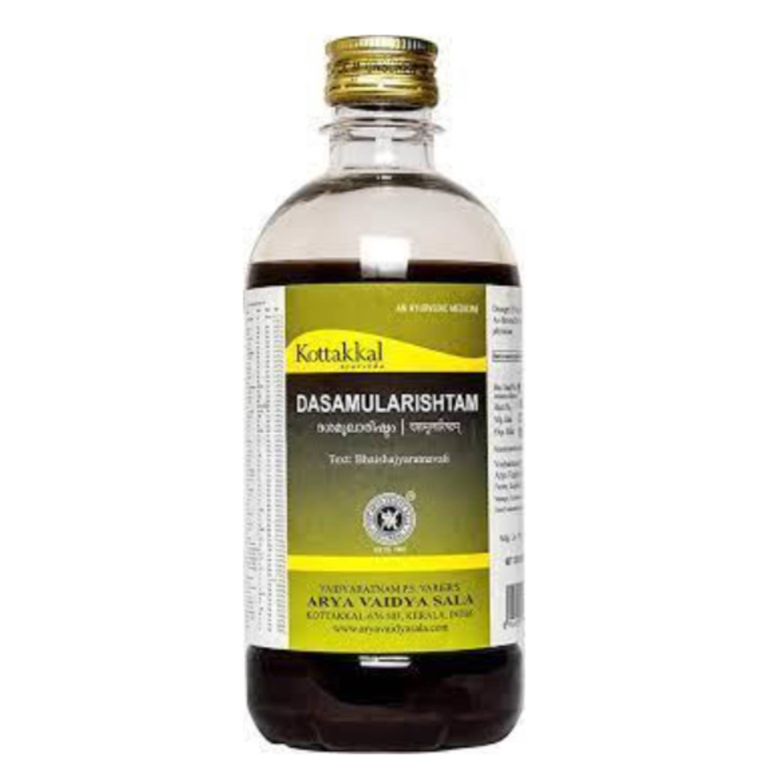 Dasalamolarsitham ( Ayurveda ), 450 ml     - Premium Quality from India
