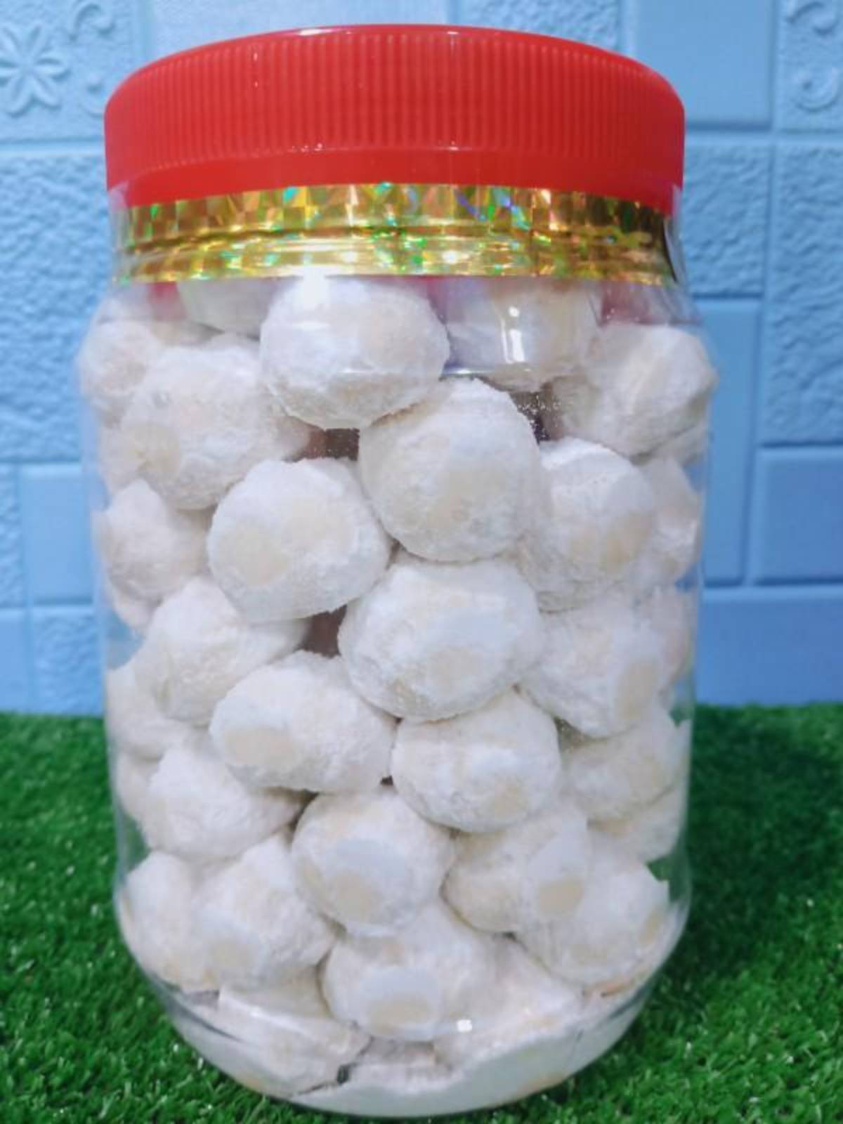 Old Man Darling Ice Biscuits 50 Pcs – Eggless / Vegetarian - Premium Quality from Malaysia