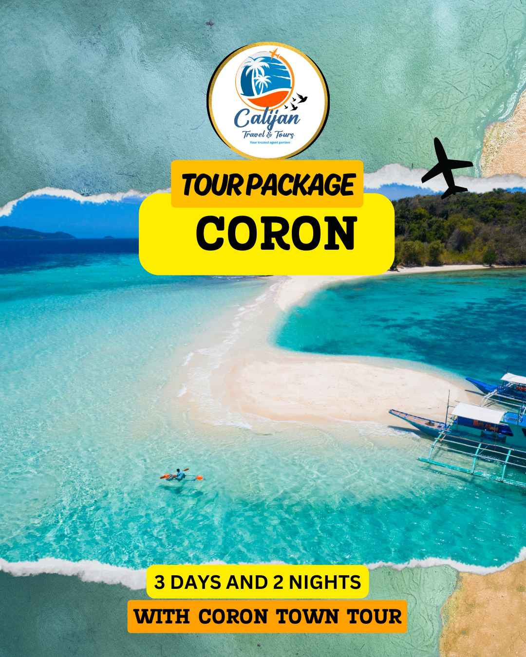 3D2N CORON  TOWN TOUR