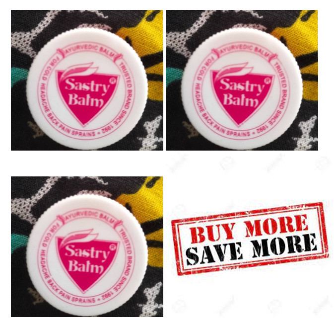 Special  Combo Offer - 3 Pack Sastry Balm Killer