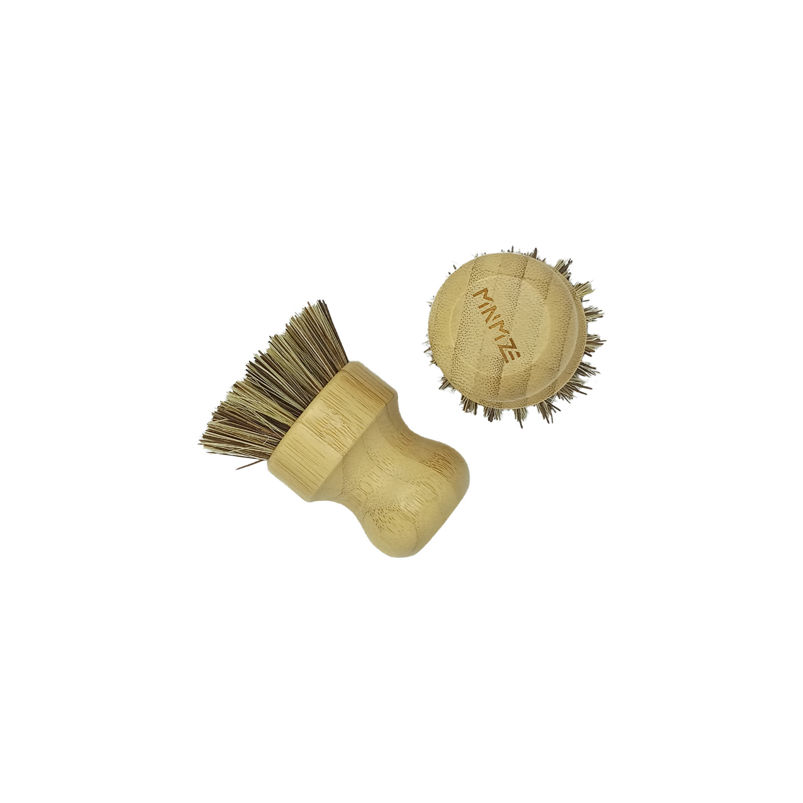 Palm Fibre Short Handle Pot Brush