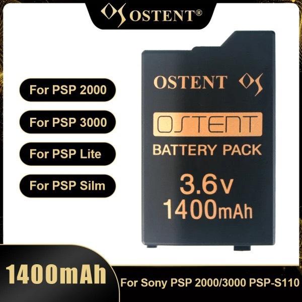 Battery Replacement Real Capacity for Sony PSP 2000/3000 PSP-S110 Gamepad