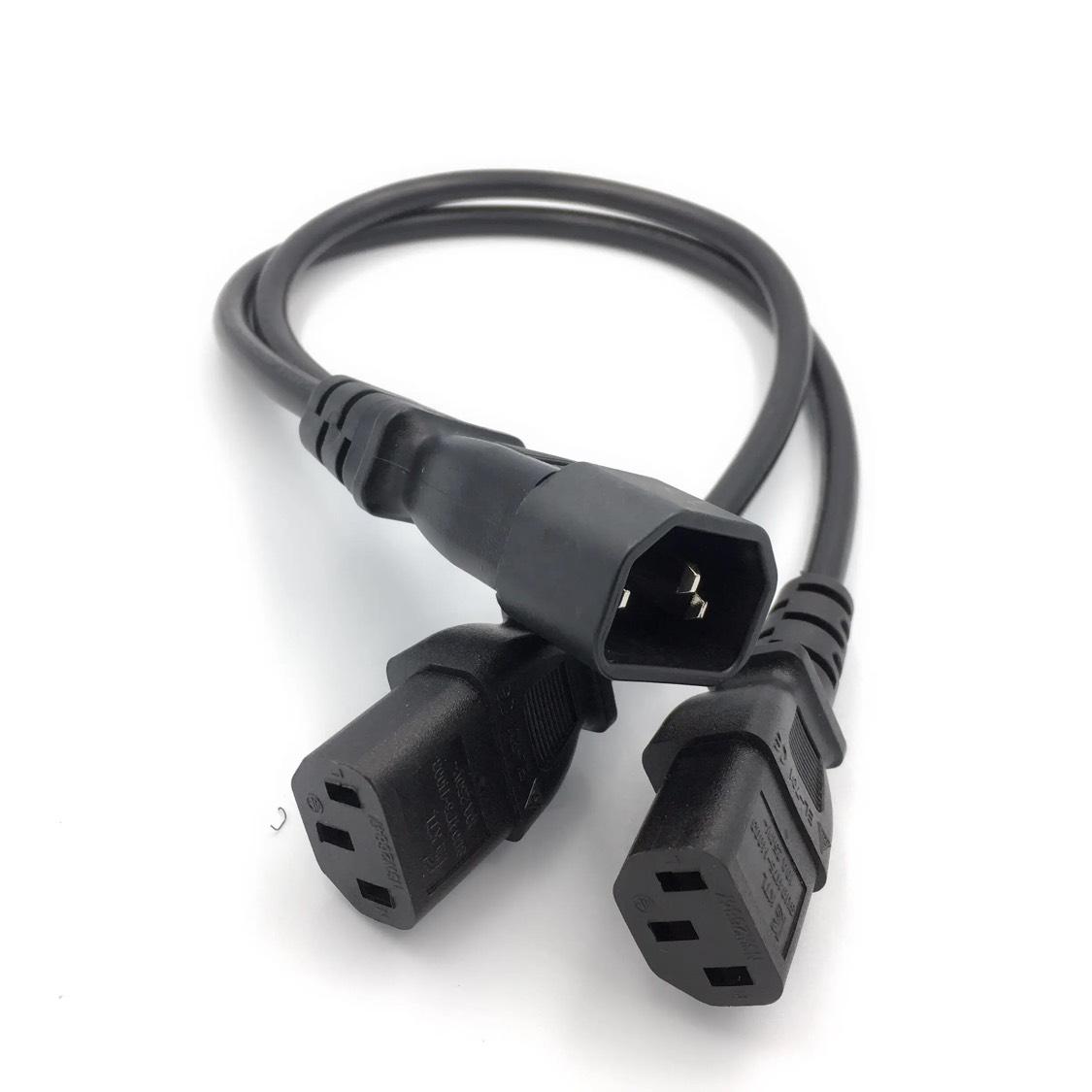 30cm C13 Power Cord Splitter