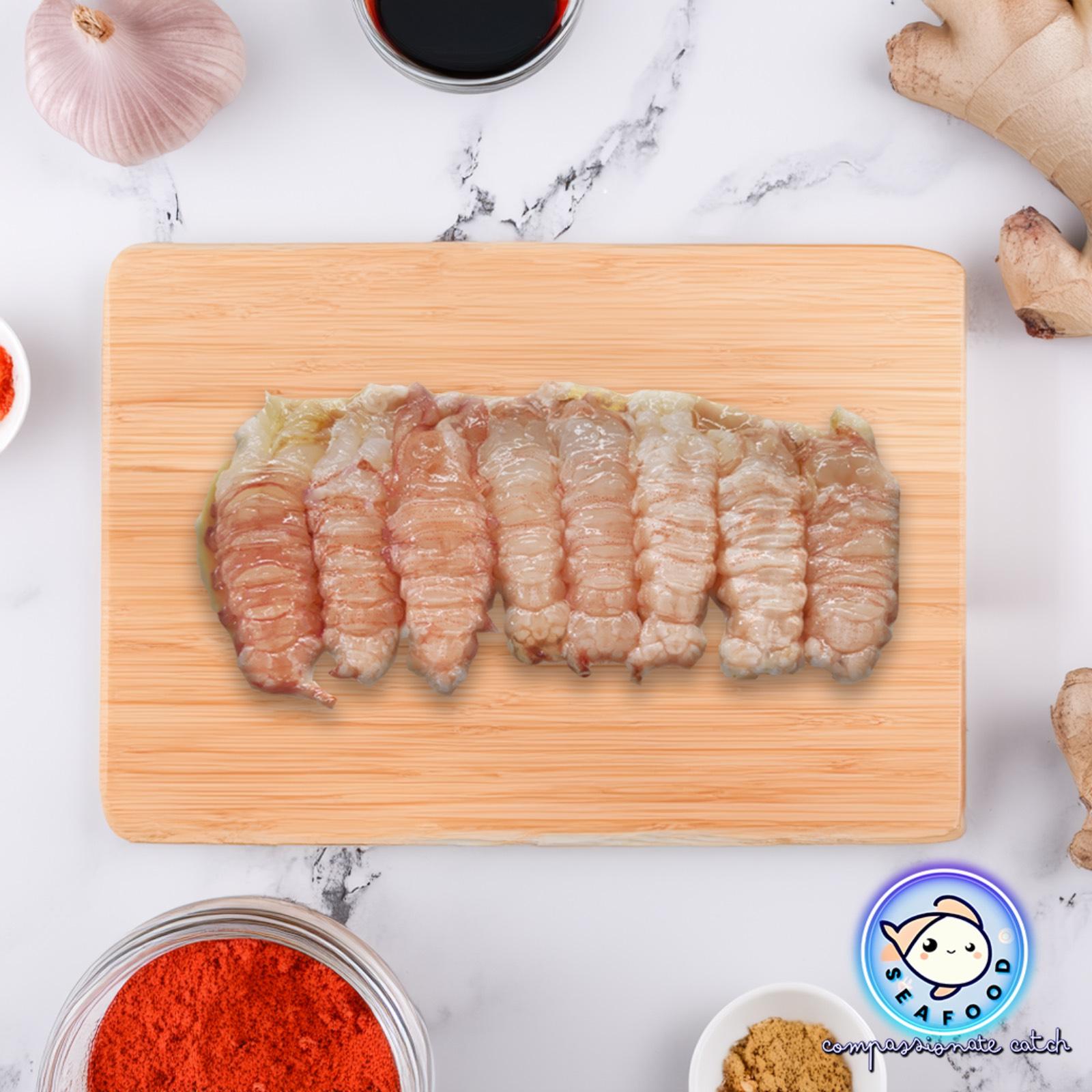 Wild de-shelled crayfish / slipper lobster (野生去壳虾婆)