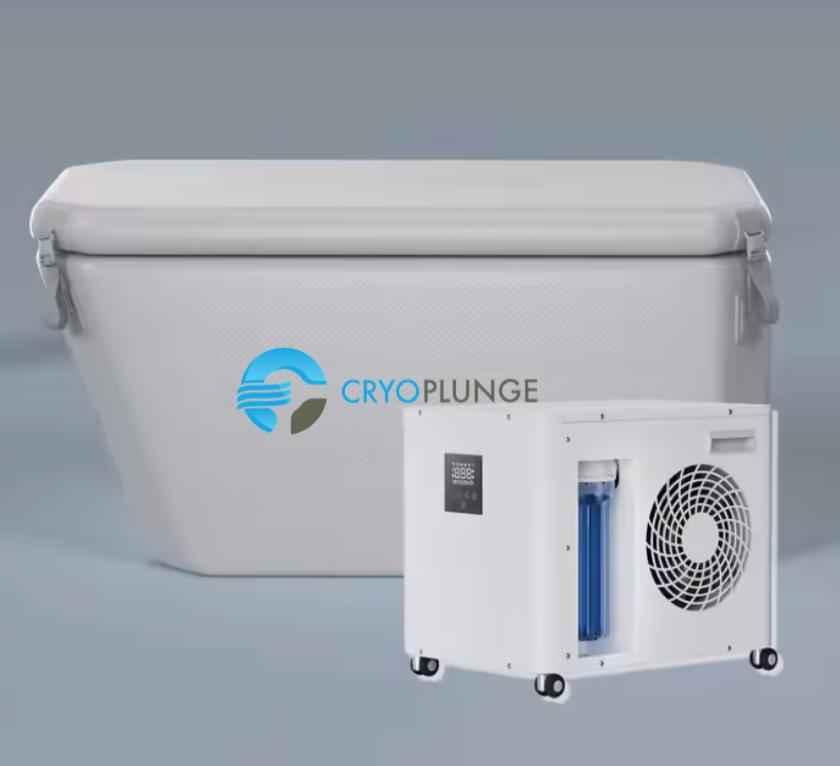 Cold Plunge with First and Unique Inflatable Inclined Tub