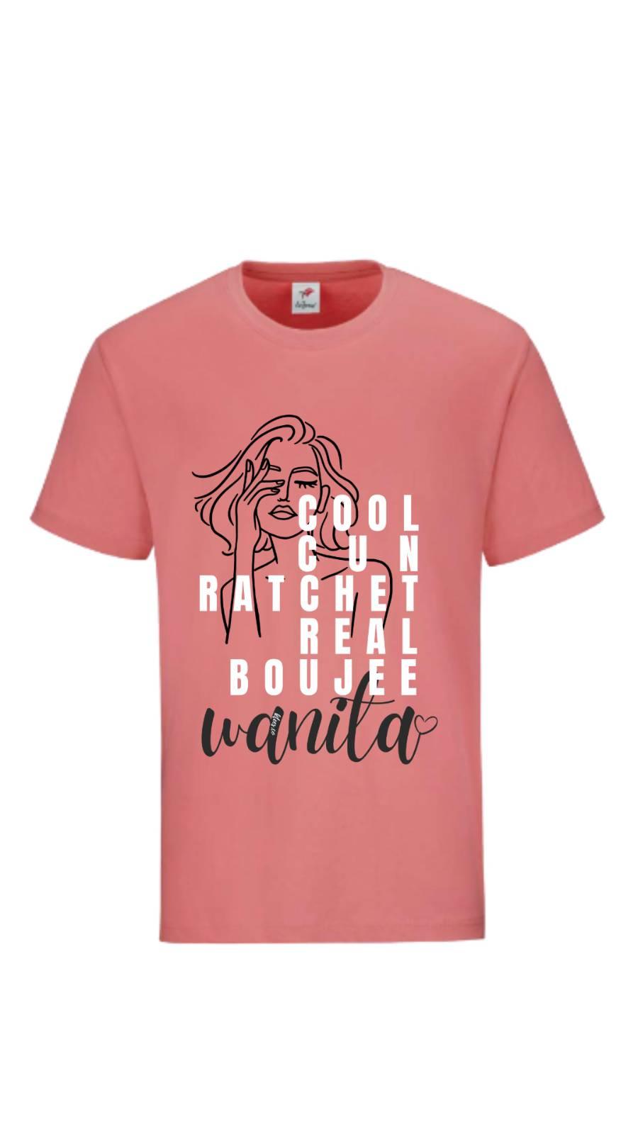 Cool Wanita Statement T-Shirt
