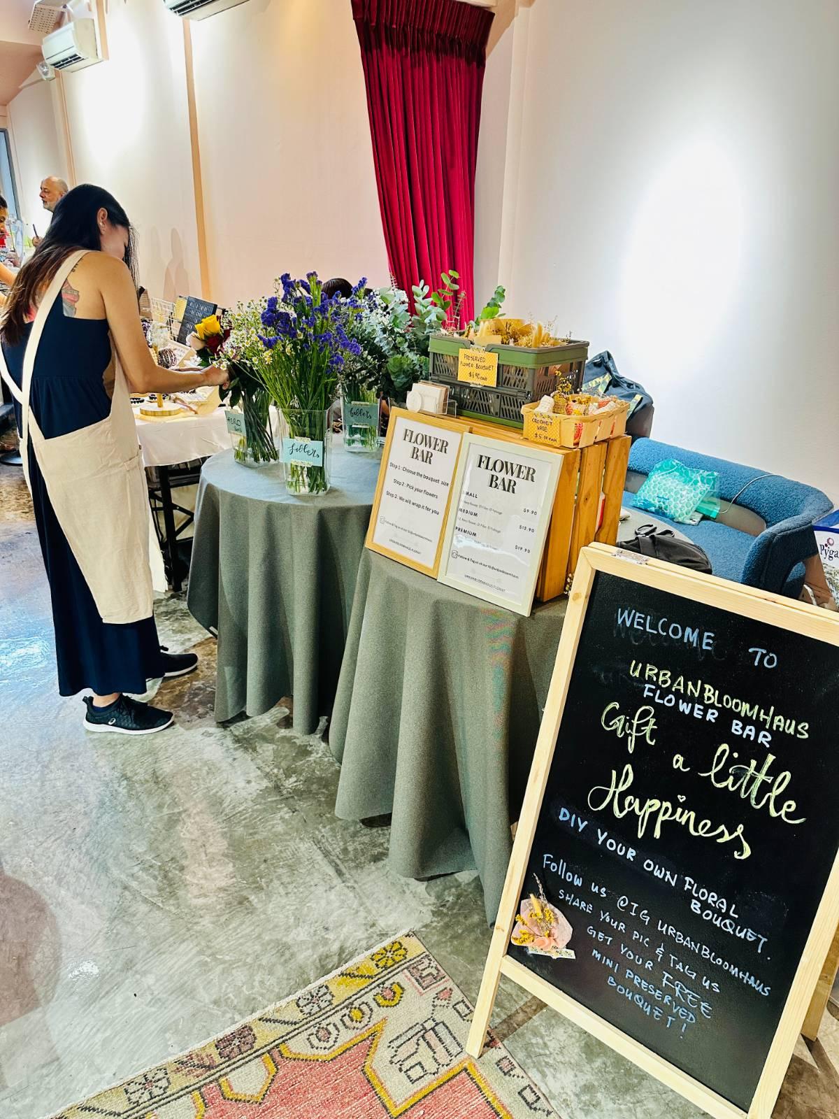 Wedding Flower Bar - Indoor Package
