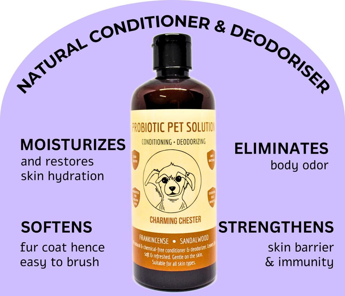 Charming Chester (Leave-in Conditioner, Deodoriser & Ear Cleaner)