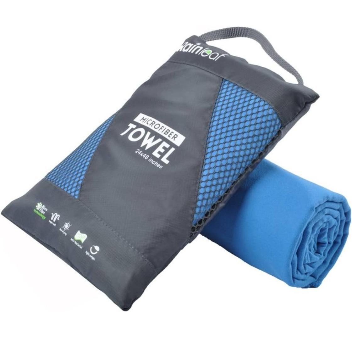 Rain leaf Microfiber Towel