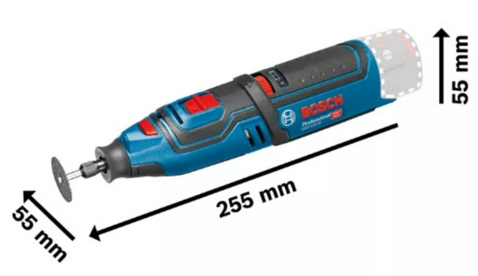 Bosch GRO 12V-35 Cordless Rotary Tool 12V