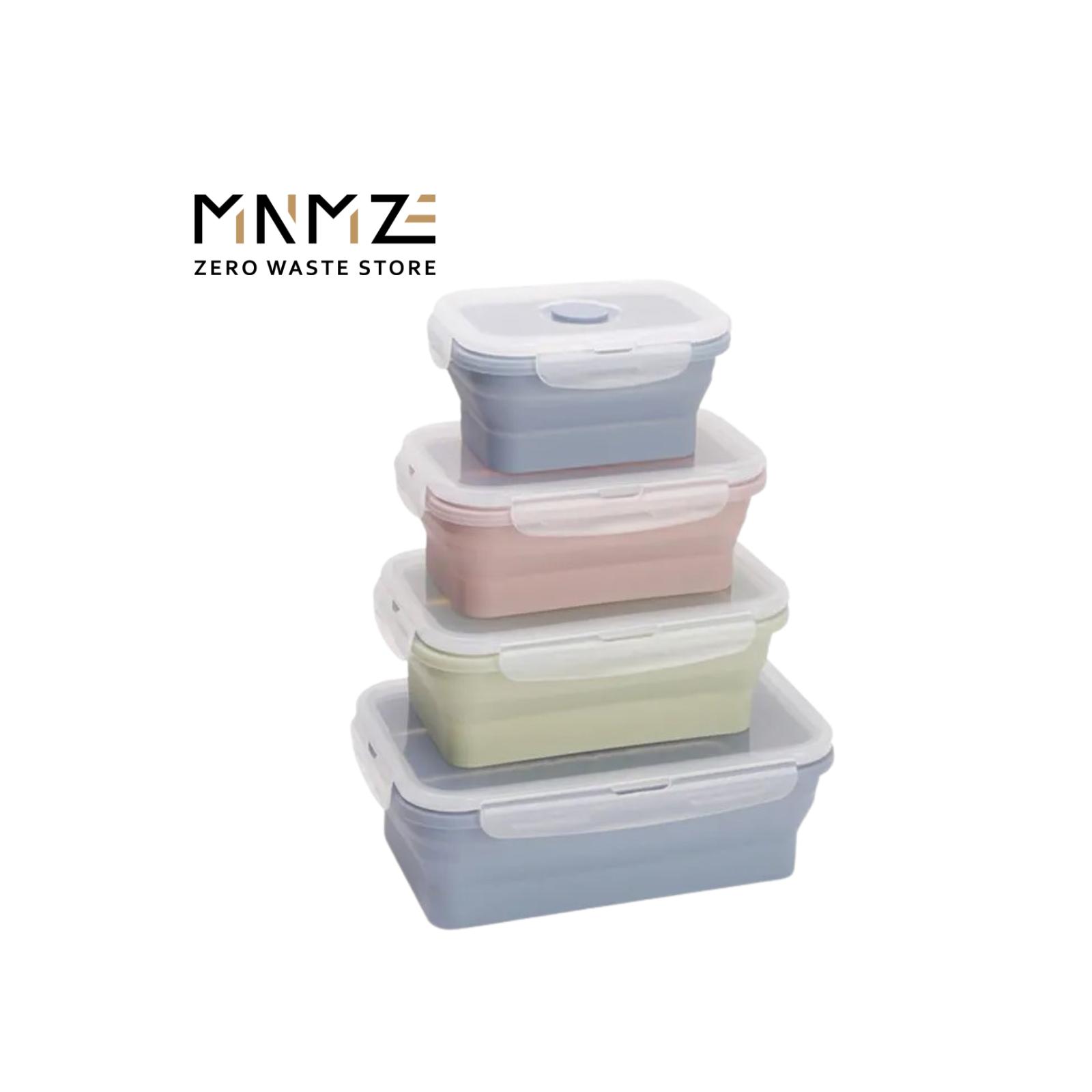 Silicone Collapsible Containers (Rectangle)