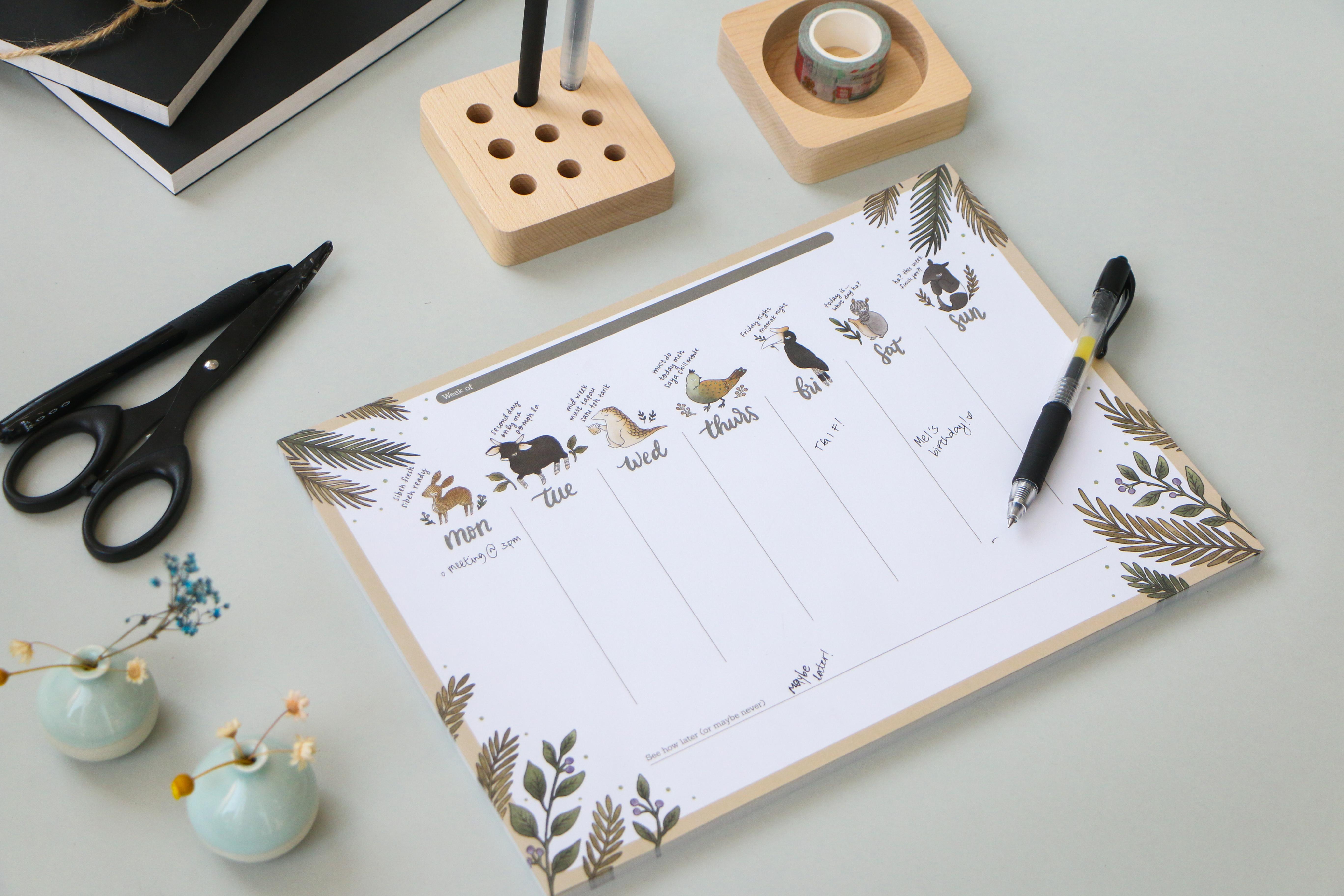 30% OFF - The Wild Wild Local - Weekly Planner (Minor Defect Sale)