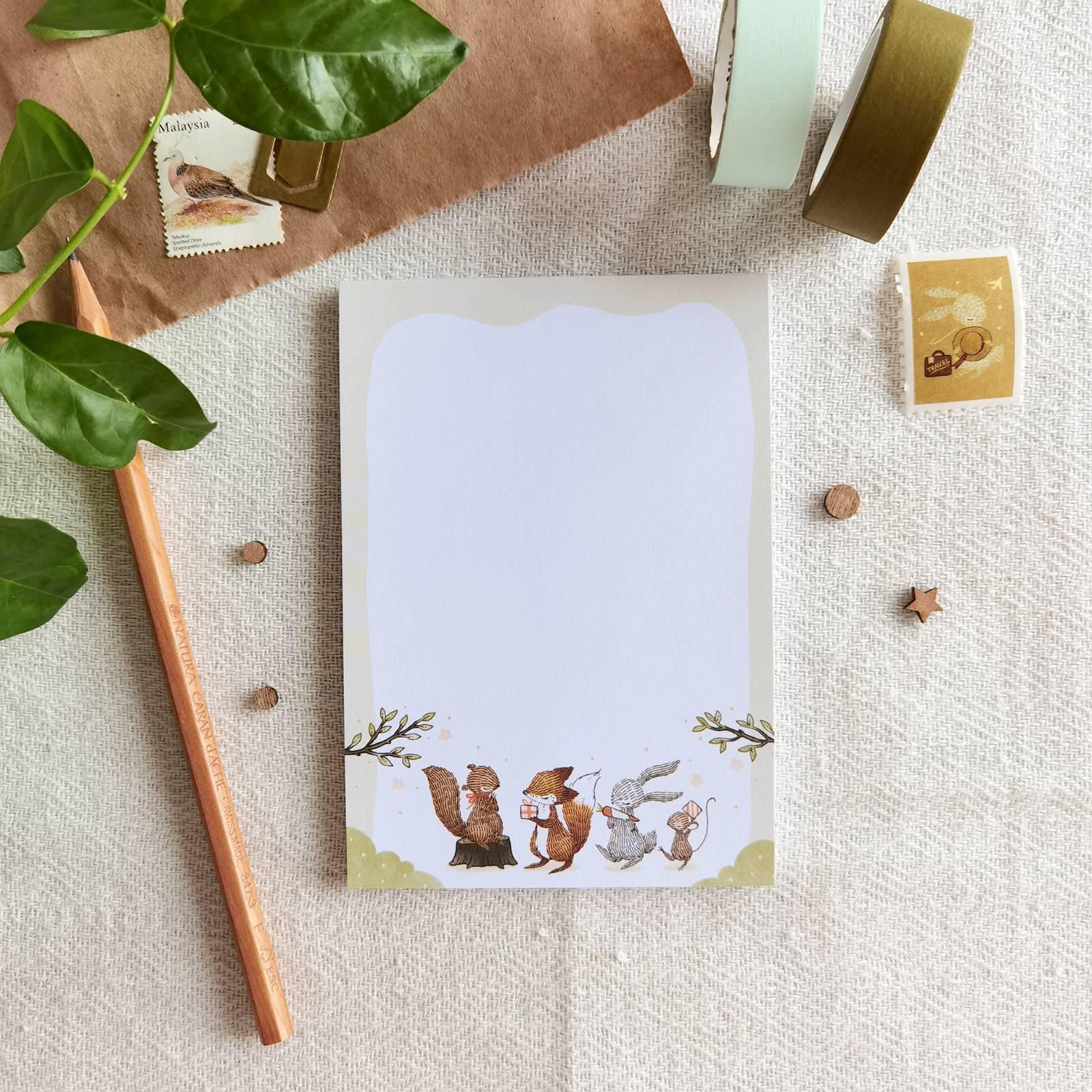 Summer Celebration Delights - Memo Pad | Summer Collection