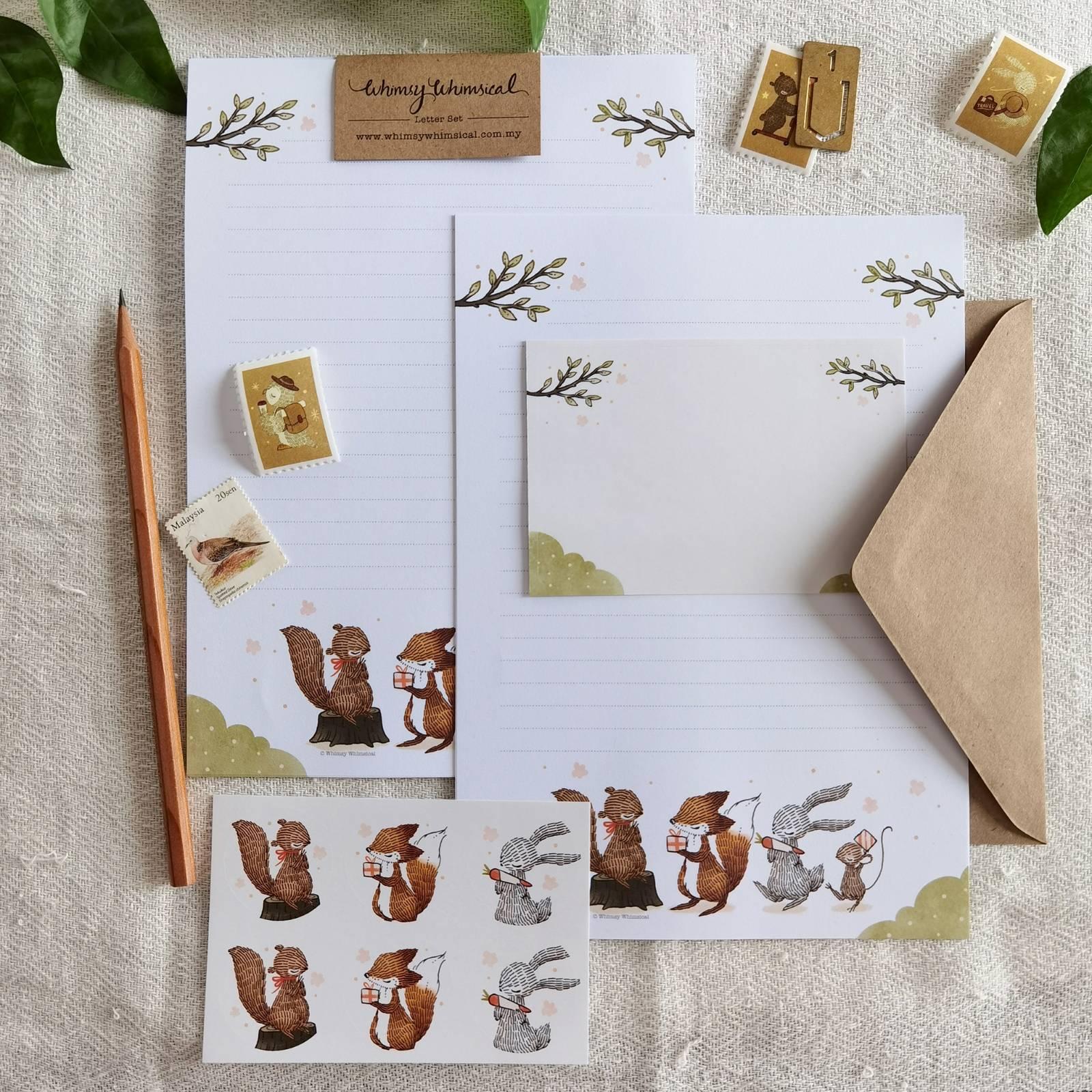 Summer Celebration Delights - Summer Letter Writing Set