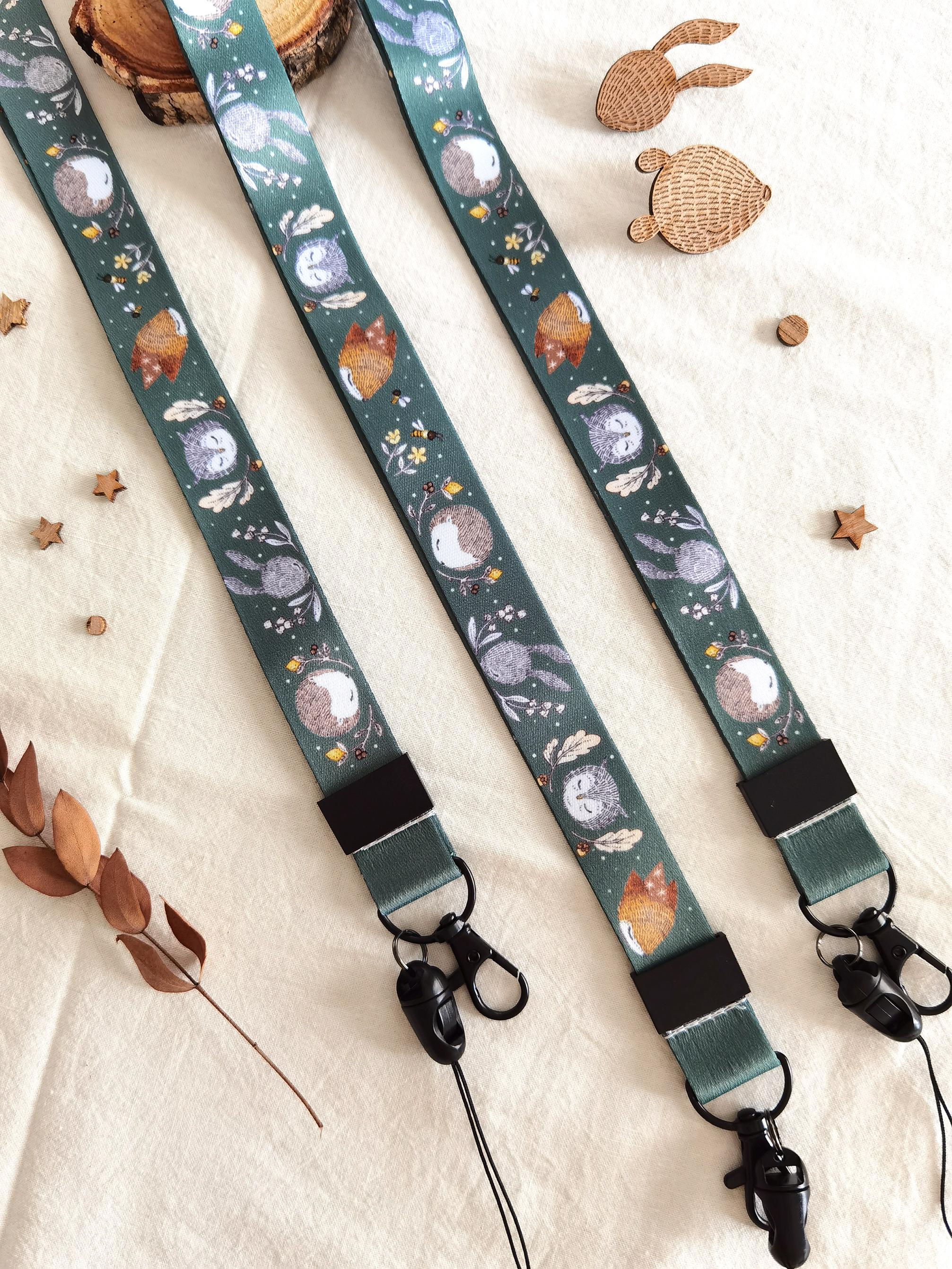 Forest Critters - Woodland Lanyard