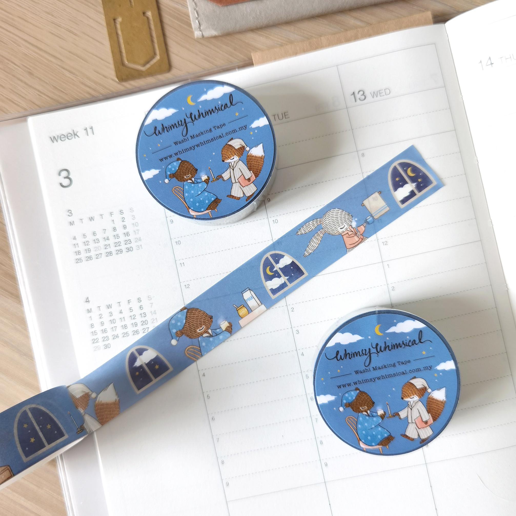 Good Night - Washi Tape