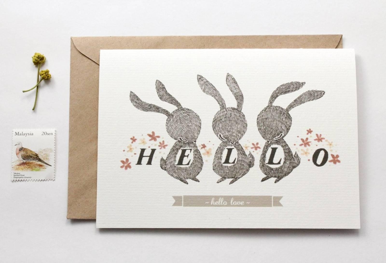 Hello Love - Greeting Card (Special Discount)