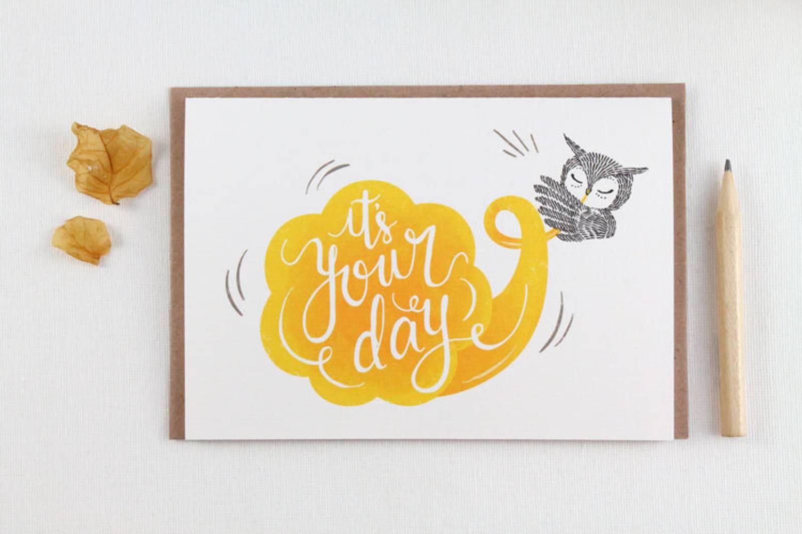 It's Your Day - Greeting Card (Special Discount)