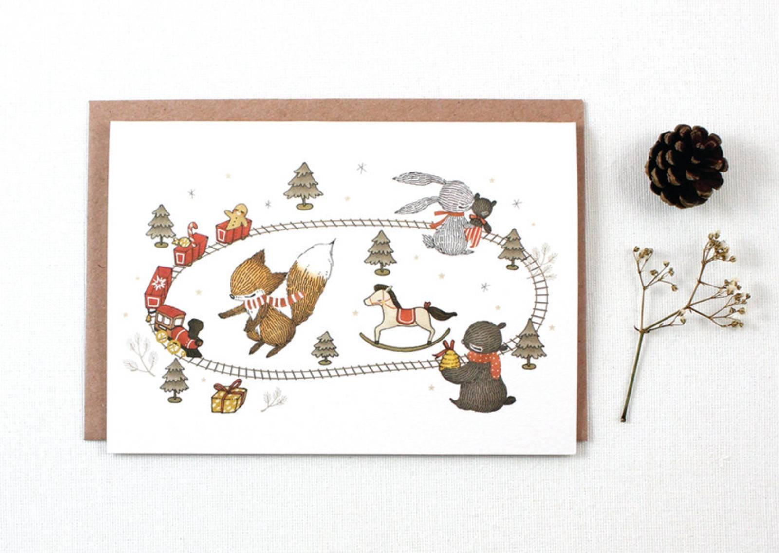 Christmas Presents - Christmas Greeting Card