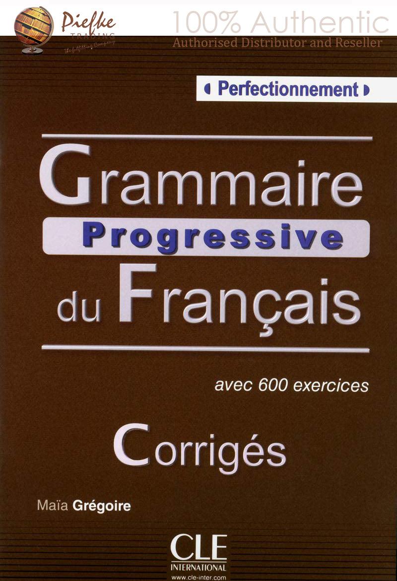 Grammaire progressive du francais : 600 Exercices ( 100% Authentic ) 9782090384406