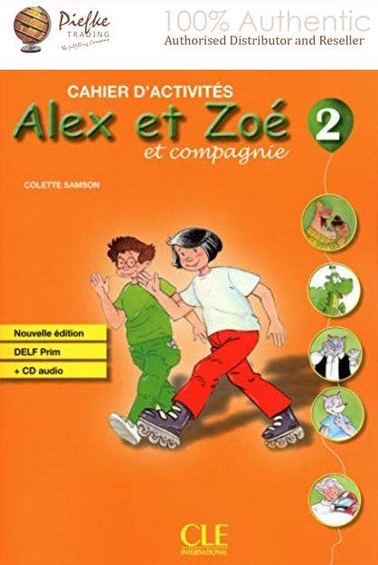 ALEX ET ZOE Level : 2 Activity book ( 100% Authentic ) 9782090383348 