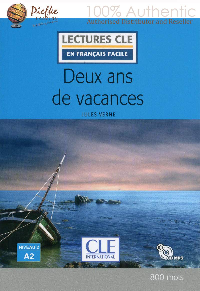 Deux ans de vacances - Niveau 2/A2 - Lecture CLE ( 100% Authentic ) 9782090311273