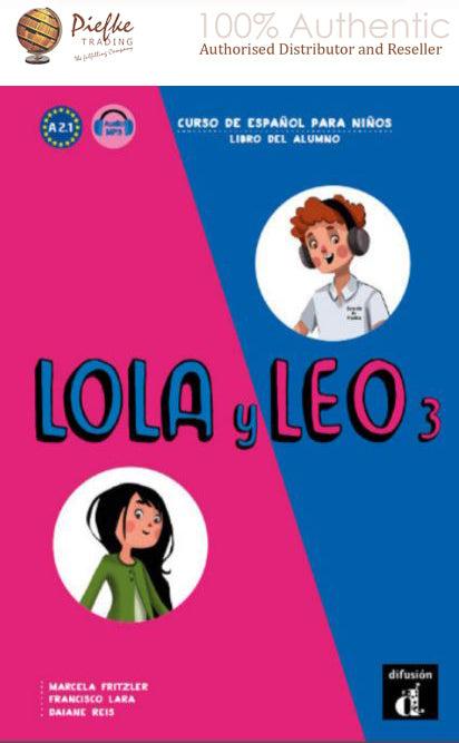 Lola and Leo 3 Hybrid Edition Student's Edition ( 100% Authentic ) 9788419236487.