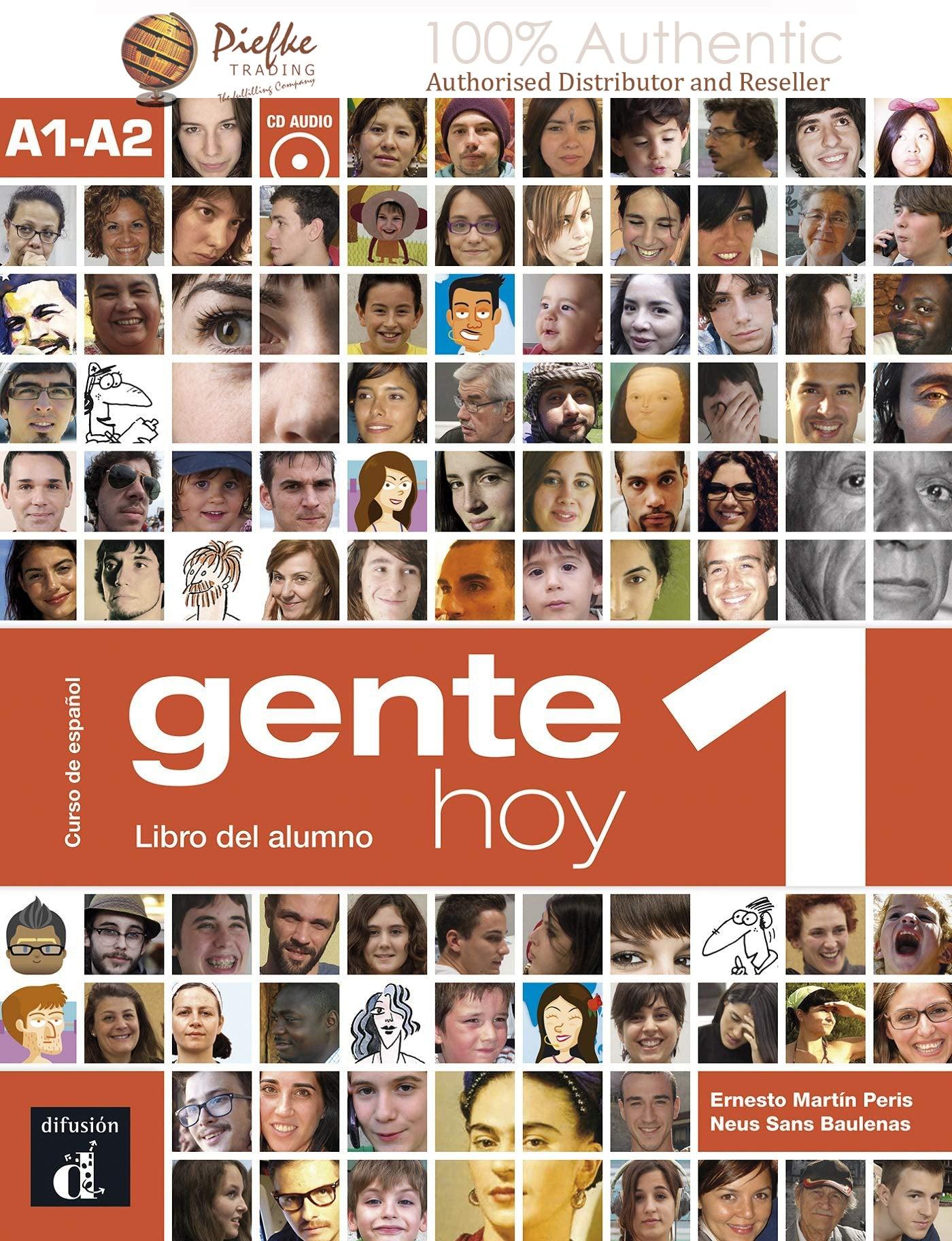 Gente hoy : 1 Studytbook ( 100% Authentic ) 9788415620785 | Gente hoy 1 Libro del alumno + Audio