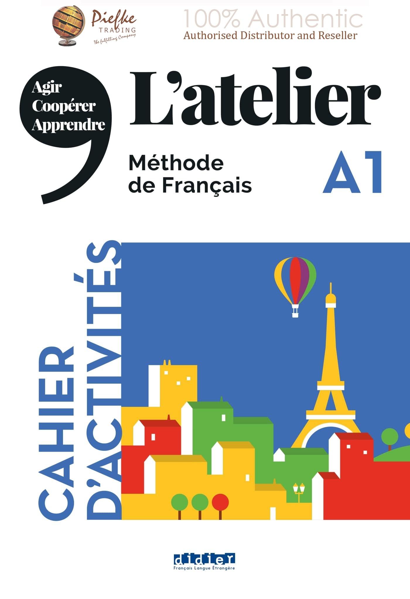 L'Atelier niveau 2019 : A1 Worksbook ( 100% Authentic ) 9782278092291 | L'Atelier niveau A1 2019 CAHIER + Audio mp3