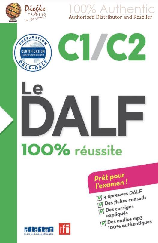 LE DALF C1 C2 2017 100% REUSSITE LIVRE ( 100% Authentic ) 9782278087945