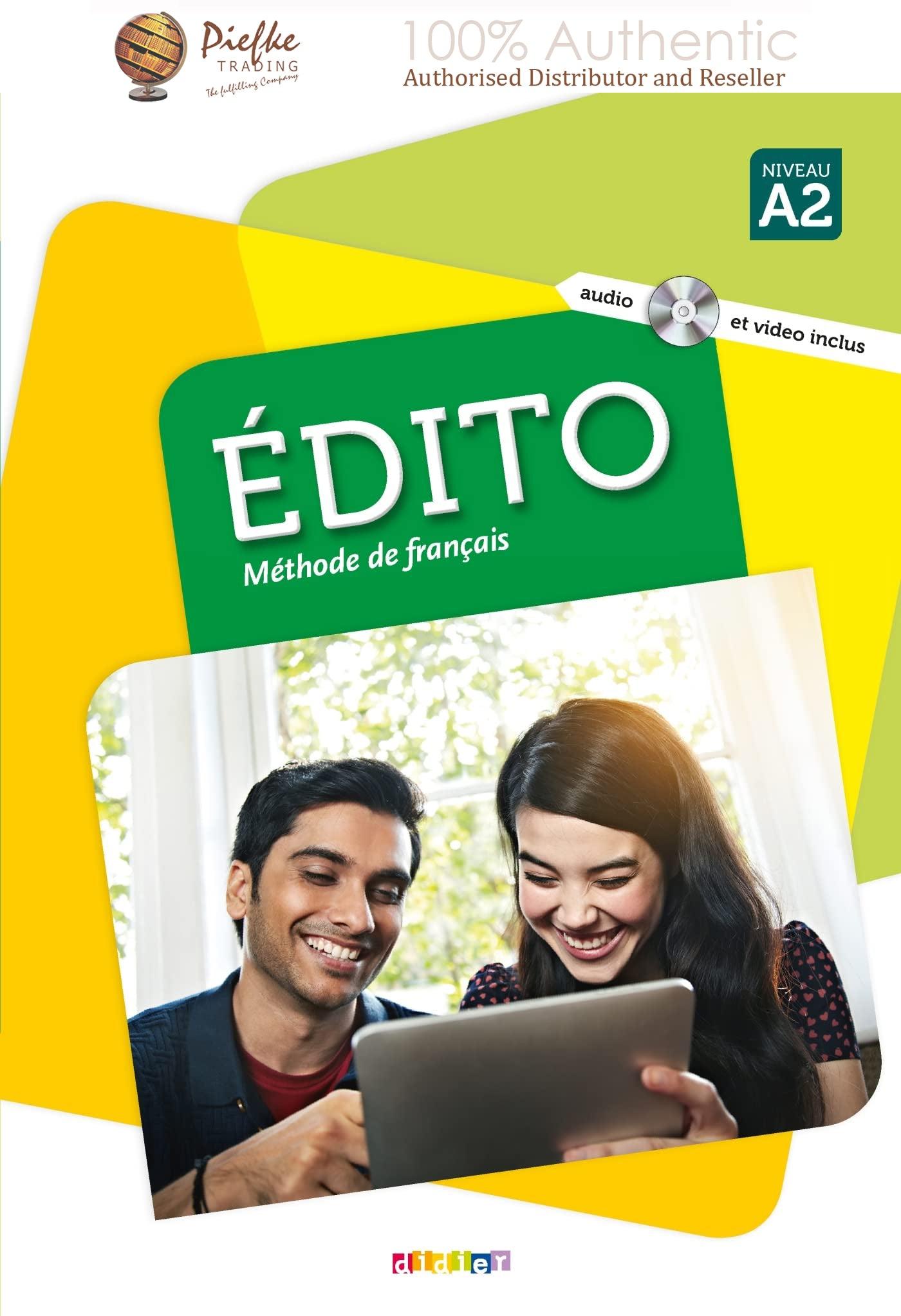 Edito niveau : A2 student book ( 100% Authentic ) 9782278083190 | Edito niveau A2 2016 LIVRE