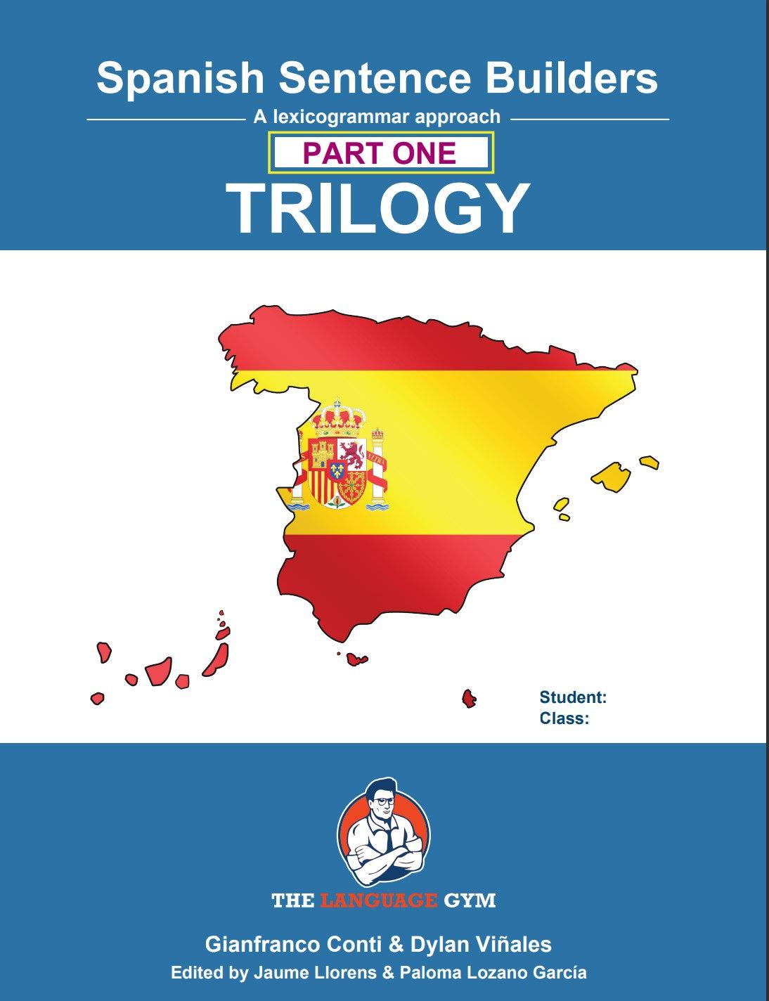 Spanish Sentence Builders, PART ONE, TRILOGY - 9783949651793