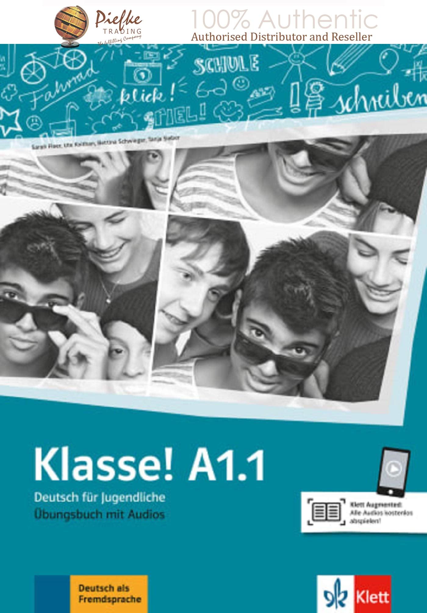 Klasse! A1.1 Übungsbuch: WORKBOOK: 100% Authentic - 9783126071239
