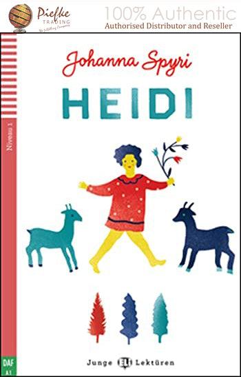 HEIDI : TReaders - German: downloadable audio By Johanna Spyri ( 100% Authentic ) 9788853620170