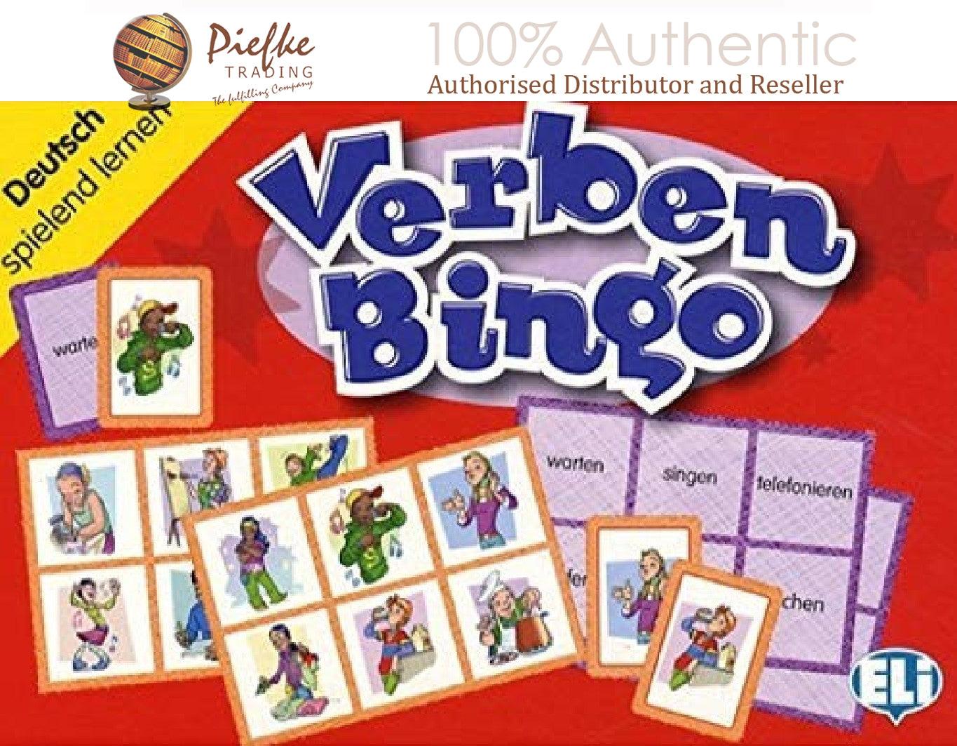 ELI Language Games : Verben-Bingo ( 100% Authentic ) 978885361177Language Games: Verben-Bingo