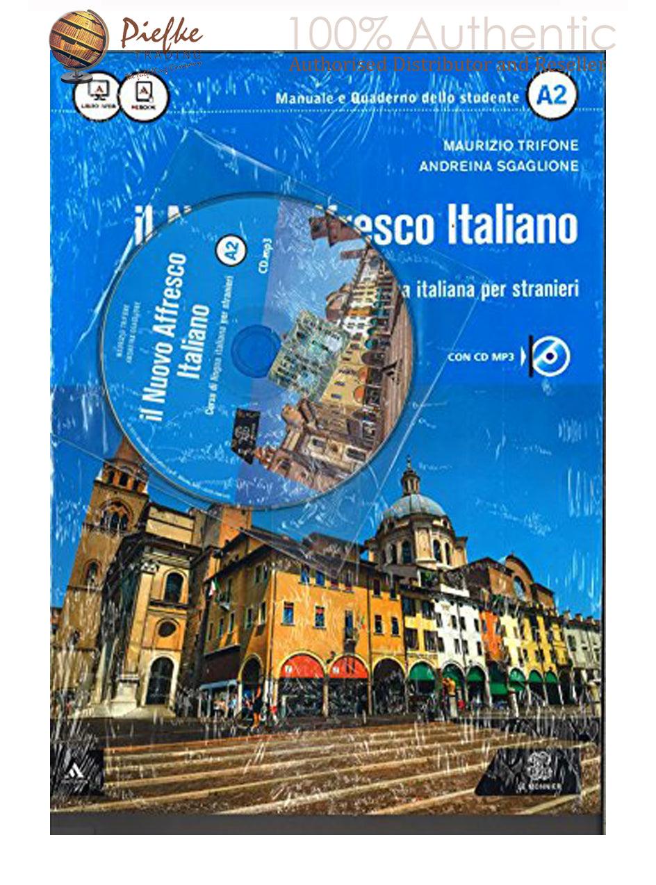 il nuovo affresco italiano : A2 course book ( 100% Authentic ) 9788800807098 | Trifone- NUOVO AffreA2 vol.+2Audio audio