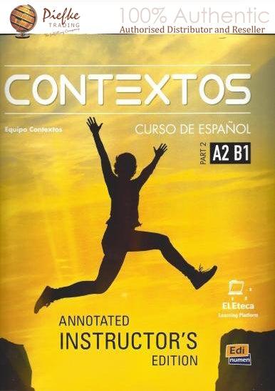 Contextos : A2-B1 Teachers Book ( 100% Authentic ) 9788498489149 | Contextos A2/B1 - Liprofesor