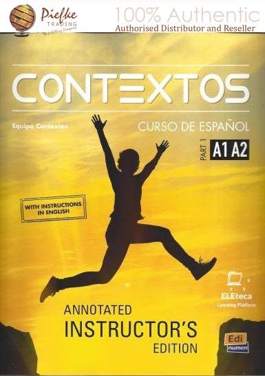 Contextos : A1-A2 Teachers Book ( 100% Authentic ) 9788498489125 | Contextos A1/A2 - Liprofesor