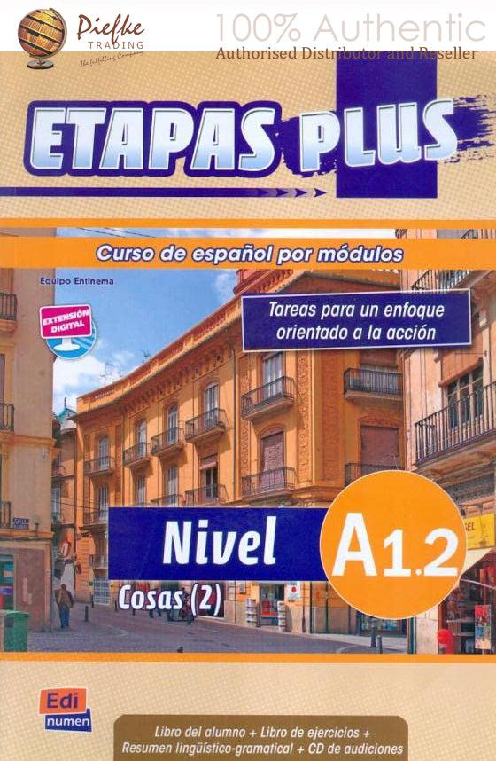 Etapas Plus : A1.2Student/workBook ( 100% Authentic ) 9788498482454 | Etapas Plus A1.2 - Lialumno/Ejercicios