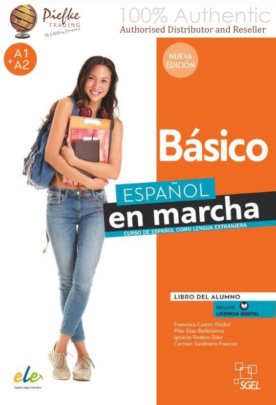 Espanol En Marcha Basico - New edition (2021ed) : A1+A2 Student Book ( 100% Authentic ) 9788417730574