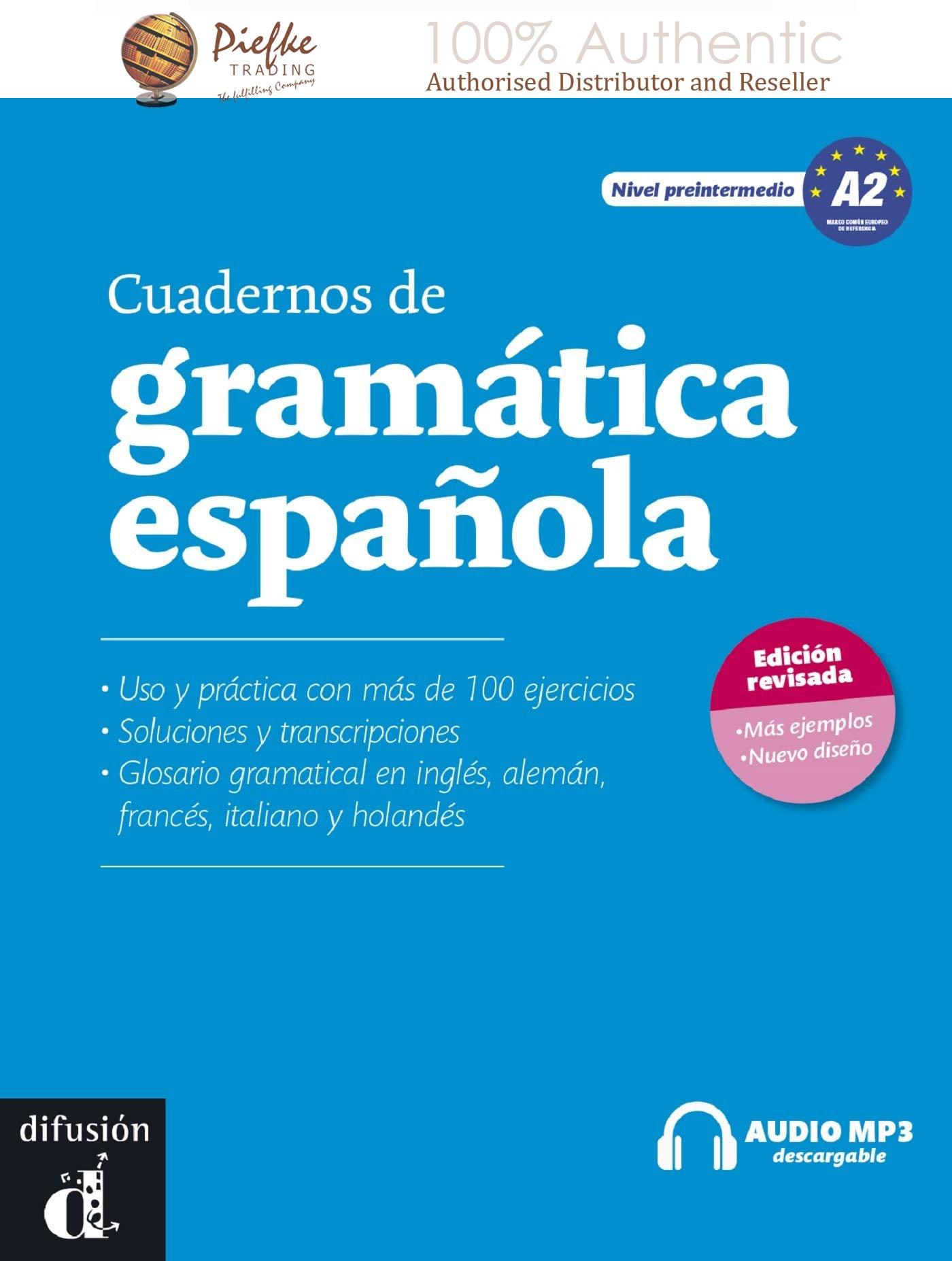 Cuadernos de gramatica espanola : A2 Notebook ( 100% Authentic ) 9788415620693