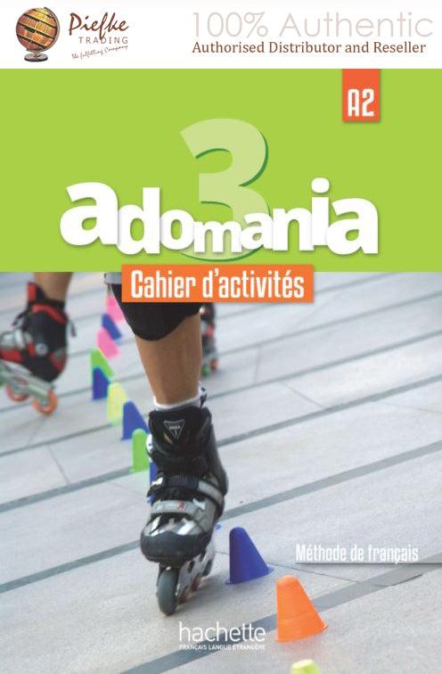 Adomania : 3-A2 Activity book ( 100% Authentic ) 9782014015430.