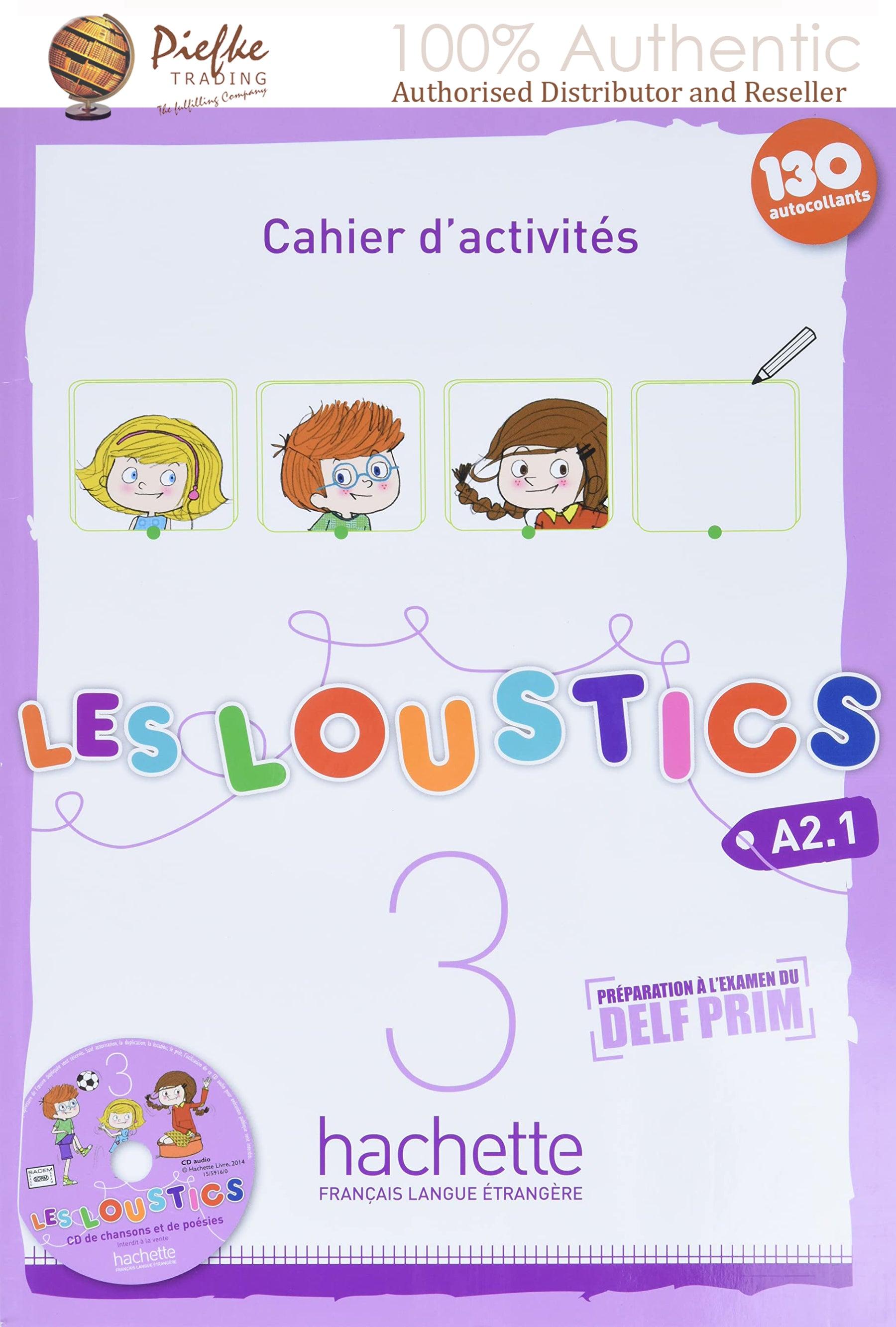 Les Loustics : 3-A2.1 Workbook ( 100% Authentic ) 9782011559166 | Les Loustics 3: Cahier d'activites + Audio Audio (French Edit…