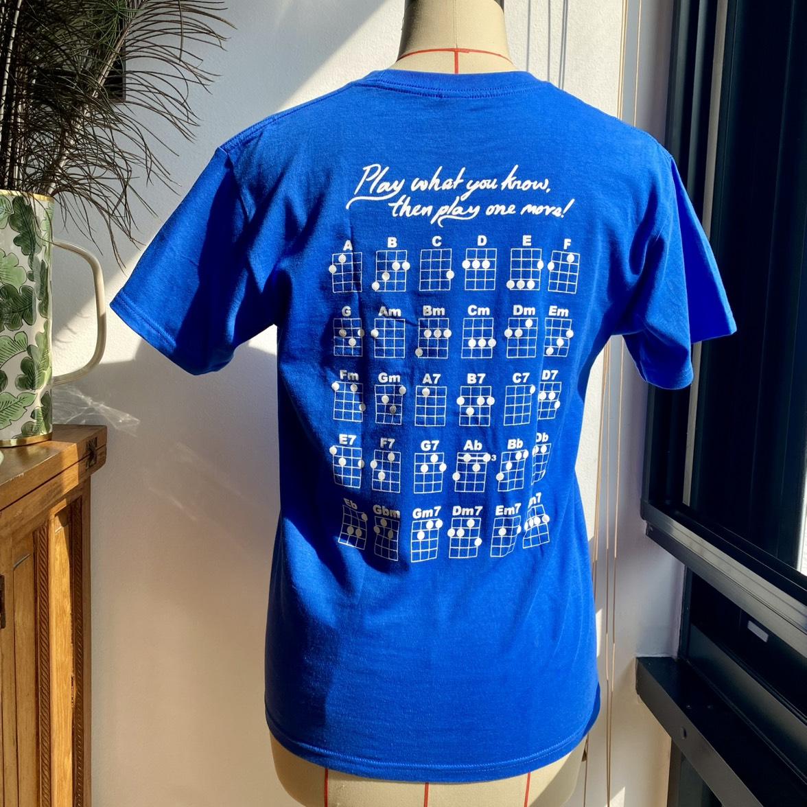 Ukulele Chord Shirt “The Very Helpful Shirt”