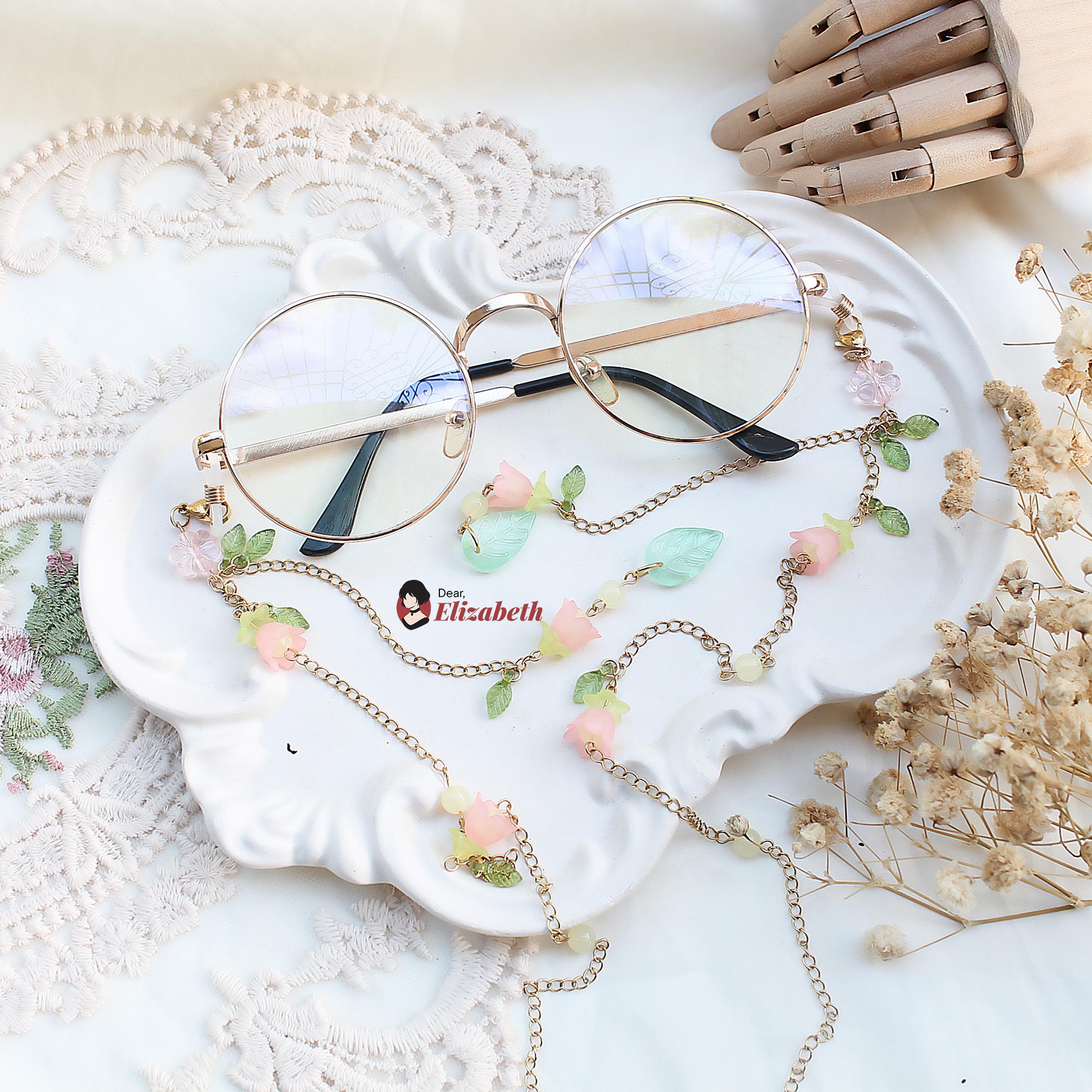 Florence Spring Flowers Eyeglass Lanyard